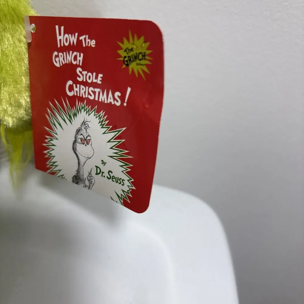 Dr. Seuss How the Grinch Stole Christmas Bundle Grinch Plush 18
